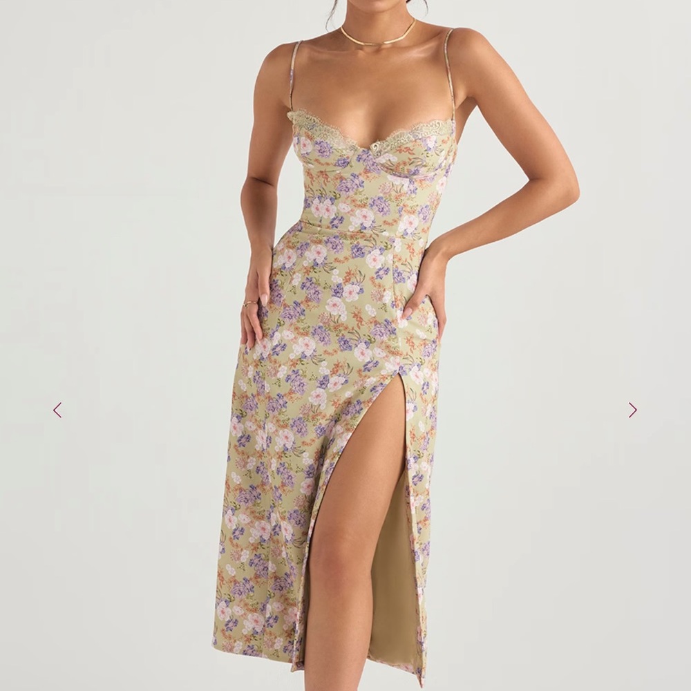 House of CB Floral Maxi Dress
